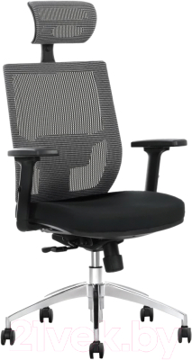 Кресло офисное Halmar Admiral (черный/серый)