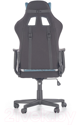 Кресло геймерское Halmar Cayman (светло-серый/бирюзовый)