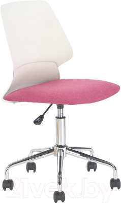 Кресло детское Halmar Skate (белый/розовый)