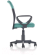Миниатюра изображения товара Кресло офисное Halmar Timmy (бирюзовый/черный)