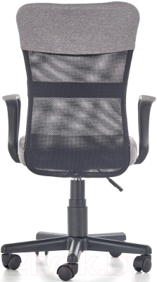 Кресло офисное Halmar Timmy (серый/черный)