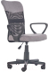 Кресло офисное Halmar Timmy (серый/черный) - 