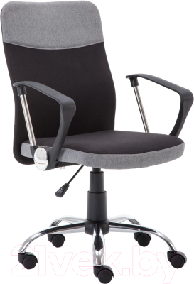 Кресло офисное Halmar Topic (черный/серый)