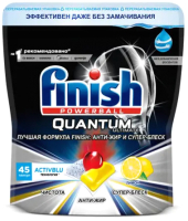 

Таблетки для посудомоечных машин Finish, Quantum Ultimate Лимон дойпак