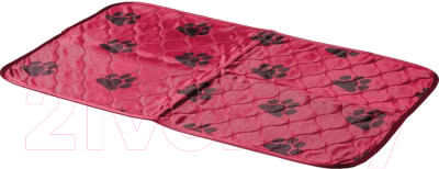 Многоразовая пеленка для животных DELIGHT 6040M-BD (60x40, бордовый)