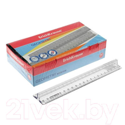 Изображение товара Линейка Erich Krause Clear / 49530