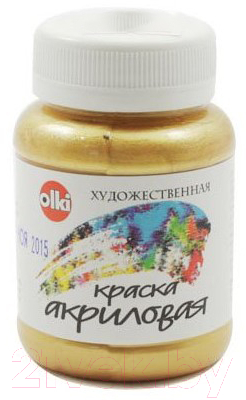 

Акриловые краски Olki, Золотистый, Золото солнечное / 4715