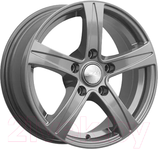 Литой диск SKAD Sakura 15x6.5" 5x114.3мм DIA 67.1мм ET 35мм Графит