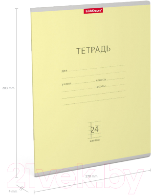 Изображение товара Тетрадь Erich Krause Классика / 35326 (24л, клетка)