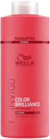 Шампунь для волос Wella Professionals Invigo Color Brilliance для защиты цвета жестких волос (1л) - 