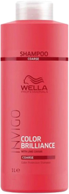 Шампунь для волос Wella Professionals Invigo Color Brilliance для защиты цвета жестких волос (1л)