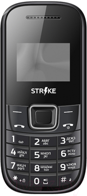 Мобильный телефон Strike A11 (черный)