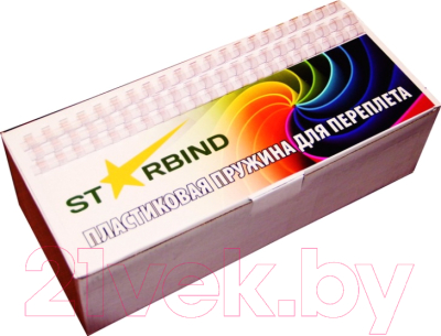 

Пружины для переплета Starbind, 19мм / BP19Cl