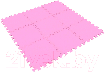 Коврик-пазл Eco Cover 33x33 / 33МП (розовый)