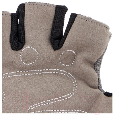 Перчатки для пауэрлифтинга Indigo 97867 IR (XL, черный/серый)