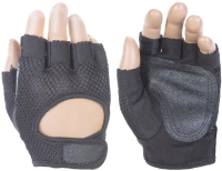 Перчатки для пауэрлифтинга Indigo 97877 IR (M, черный) - 