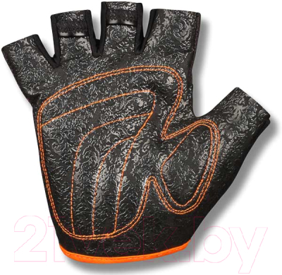 Перчатки для пауэрлифтинга Indigo Sport SB-16-1743 (M, черный/оранжевый)