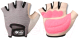 Перчатки для пауэрлифтинга Indigo 97870 (L, серый/розовый) - 