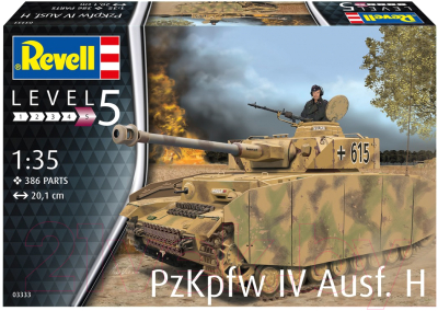 Сборная модель Revell Немецкий средний танк Panzer IV Ausf. H / 3333