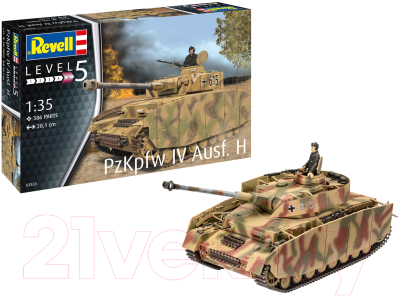 Сборная модель Revell Немецкий средний танк Panzer IV Ausf. H / 3333