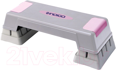 Степ-платформа Indigo IN170 (серый/розовый)