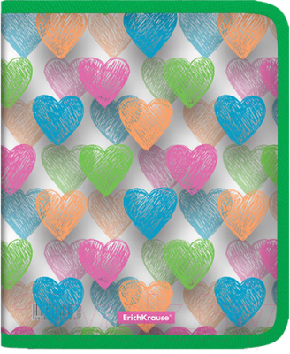 

Папка для тетрадей Erich Krause, Neon Hearts / 49502