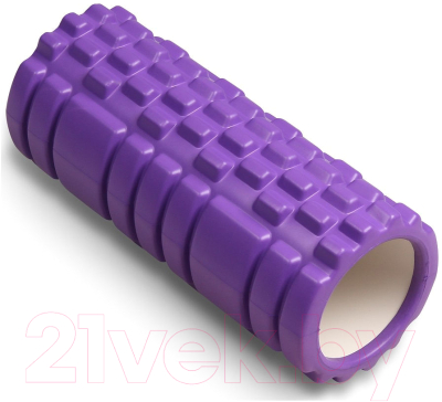 Валик для фитнеса Indigo IN077 (фиолетовый)