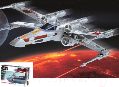 Сборная модель Revell Звездный истребитель X-Wing Звездные войны / 06779