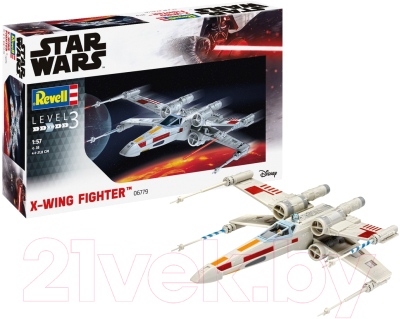 Сборная модель Revell Звездный истребитель X-Wing Звездные войны / 06779