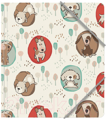 

Папка для бумаг Erich Krause, Little Dogs / 48727