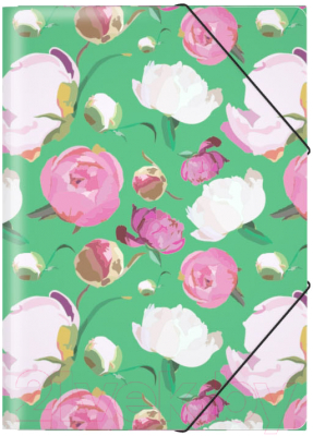 

Папка для бумаг Erich Krause, Peonies / 45321