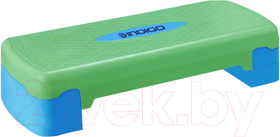 Степ-платформа Indigo IN171 (синий/зеленый)