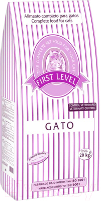 Сухой корм для кошек First Level Gato (20кг)