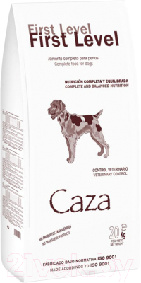 

Корм для собак First Level, Caza Adult All Breeds