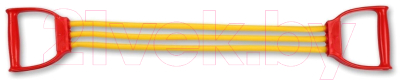 Эспандер Indigo Плечевой Latex Light SM-073 (желтый)