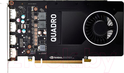 

Видеокарта PNY, Nvidia Quadro P2200 5GB GDDR5X (GPU-NVQP2200-EU)