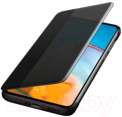 Чехол-книжка Huawei для P40 Smart View Flip Cover (черный)