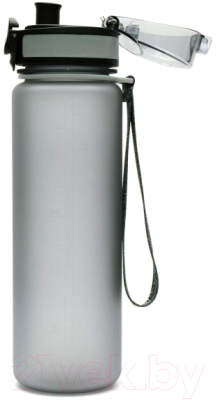 Бутылка для воды UZSpace Colorful Frosted / 3026 (500мл, серый)