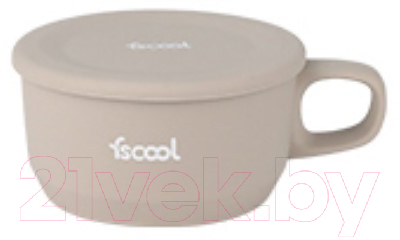 Многоразовый стакан Fscool FS0024 (коричневый)