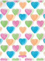 

Папка для бумаг Erich Krause, Neon Hearts / 49526