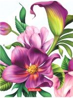 

Папка для бумаг Erich Krause, Tropical Flowers / 49368