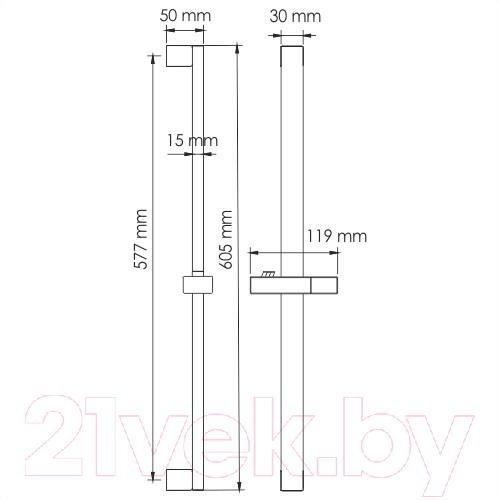 Душевая стойка Wasserkraft A123