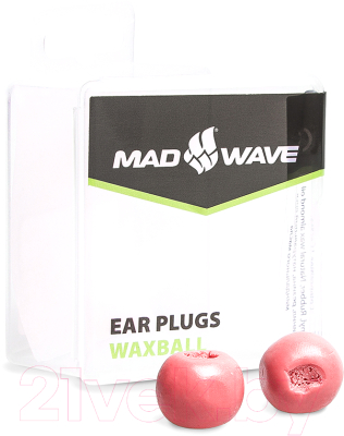 Аксессуар для плавания Mad Wave Waxball (красный)