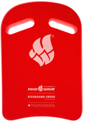 Доска для плавания Mad Wave Cross (красный)