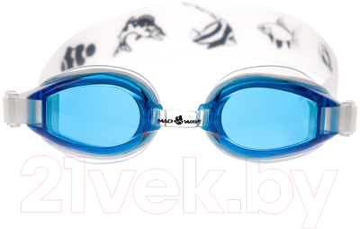 Очки для плавания Mad Wave Coaster (голубой)