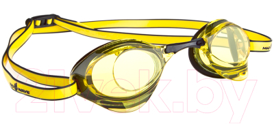 Очки для плавания Mad Wave Turbo Racer II (желтый)
