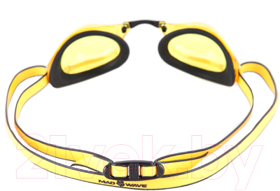 Очки для плавания Mad Wave Turbo Racer II (желтый)