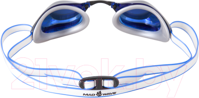 Очки для плавания Mad Wave Turbo Racer II Mirror (синий)