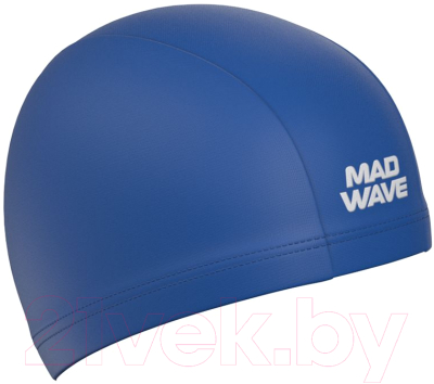 Шапочка для плавания Mad Wave Adult Lycra / 04W (синий)