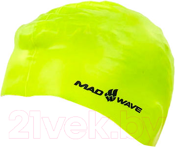 Шапочка для плавания Mad Wave Light (желтый)